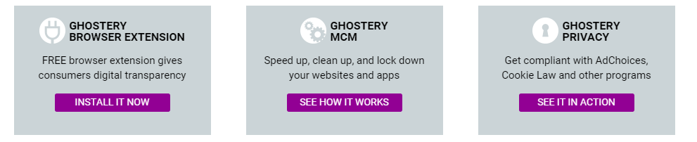 ghostery internet extension